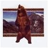 Grizzly Bear scenic mountain roar tee shirt