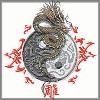Ying Yang Chinese Dragon T-Shirt