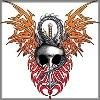 Serpent mask with dagger wings tees