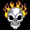 Flaming Skull T-Shirt