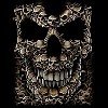 Many Skulls Skull Face Tees