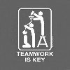 Teamwork Is Key Drinking Tees