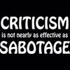 Humorous T-Shirt - Criticism