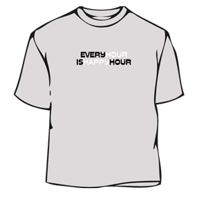 happy hour tshirts