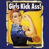 Humorous T-Shirt - Girls Kick Ass