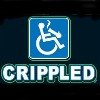 Funny Crippled Marijuana T-Shirt