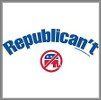 Republican't Anit Republican GOP Democrat T-Shirts