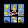 Brady Box The Simpsons Family Squares Tee Shirt