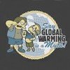 Nelson and Milhouse Simpsons Movie Global Warming Is A Myth Tee Shirt