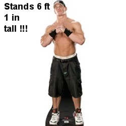 cena john cardboard wwe cutout