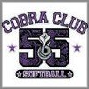 Cobra club softball short sleeve t-shirts