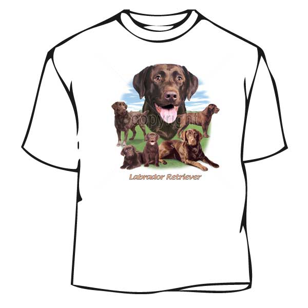 yellow labrador t shirt