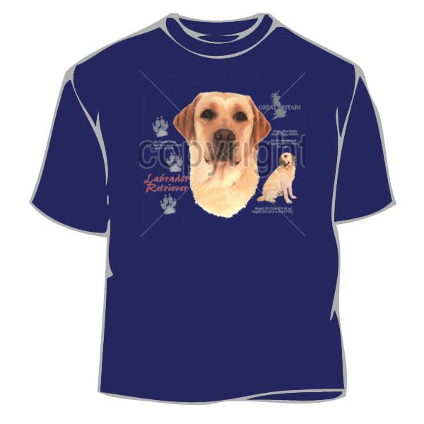 yellow labrador t shirt