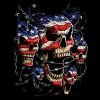Patriotic Skulls Skull 