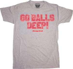 balls deep t shirt