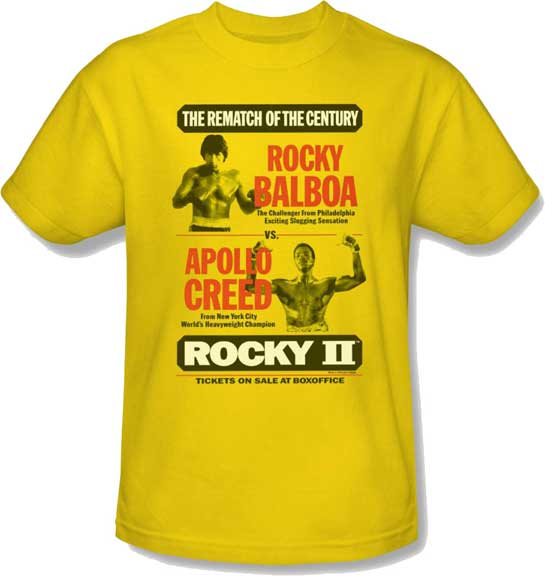 rocky movie shirts