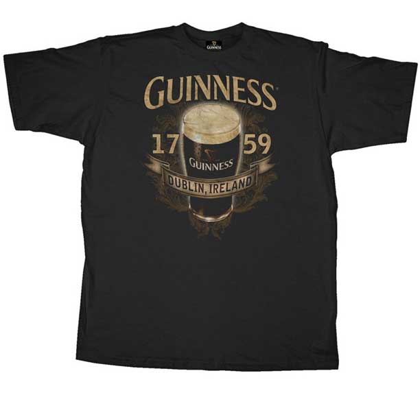 carner guinness t shirt