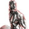 Silver Surfer Cardboard Stand Up
