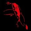 Darkness Bright Red Ink Black Amazing Spiderman T-Shirt