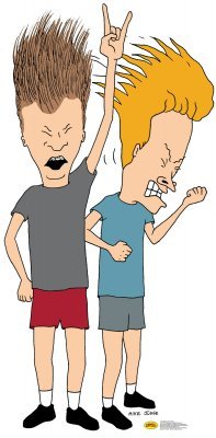 Beavis and Butthead Cutout