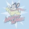 Blue Mighty Mouse Retro T-Shirt