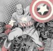 Captain America Vintage Shield T-Shirt