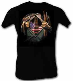 shirt guitar shirts tee