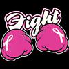 Boxing Gloves Fight Cancer T-Shirt