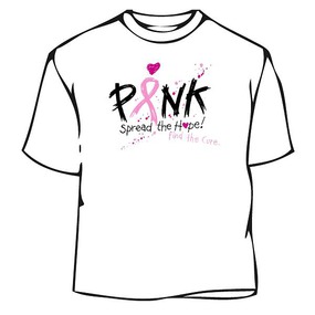 Wear Pink Spread The Hope For Cure T-Shirt