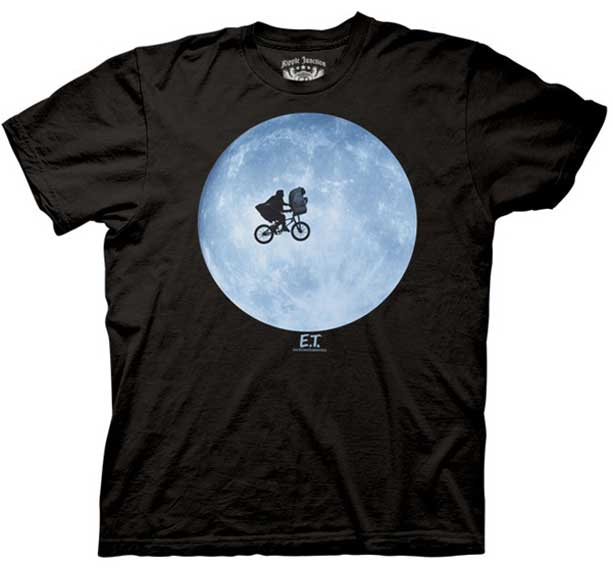E.T. The Extra Terrestrial Moon Movie T-Shirt