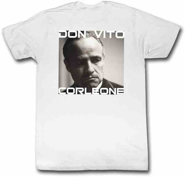 Don Vito Corleone Godfather T-Shirt - Godfather T-Shirts - The ...