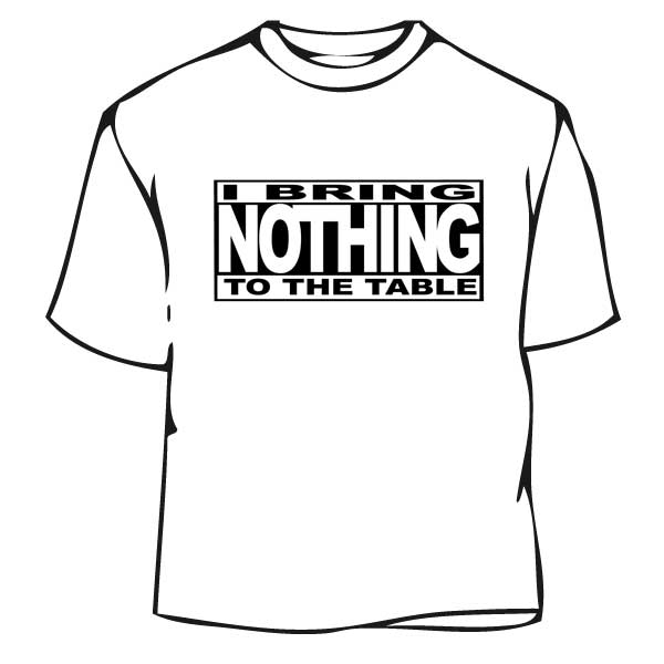 head of the table t shirt