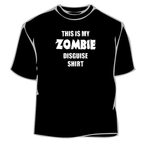 Zombie In Disguise T-Shirt | Zombies | T-shirt | Novelty Halloween T-Shirt