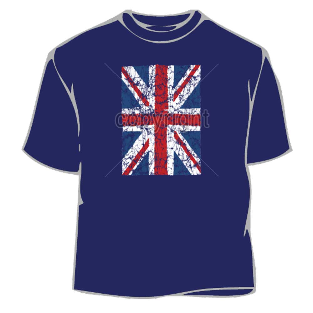 English T-Shirt - English Flag T-Shirts - British Flag Tee Shirts