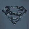 Superman - Man of Steel Biker Metal T-Shirt