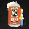 Beer Logo Simpsons Tees