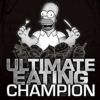 Homer Simpson Eating Champion T-Shirt